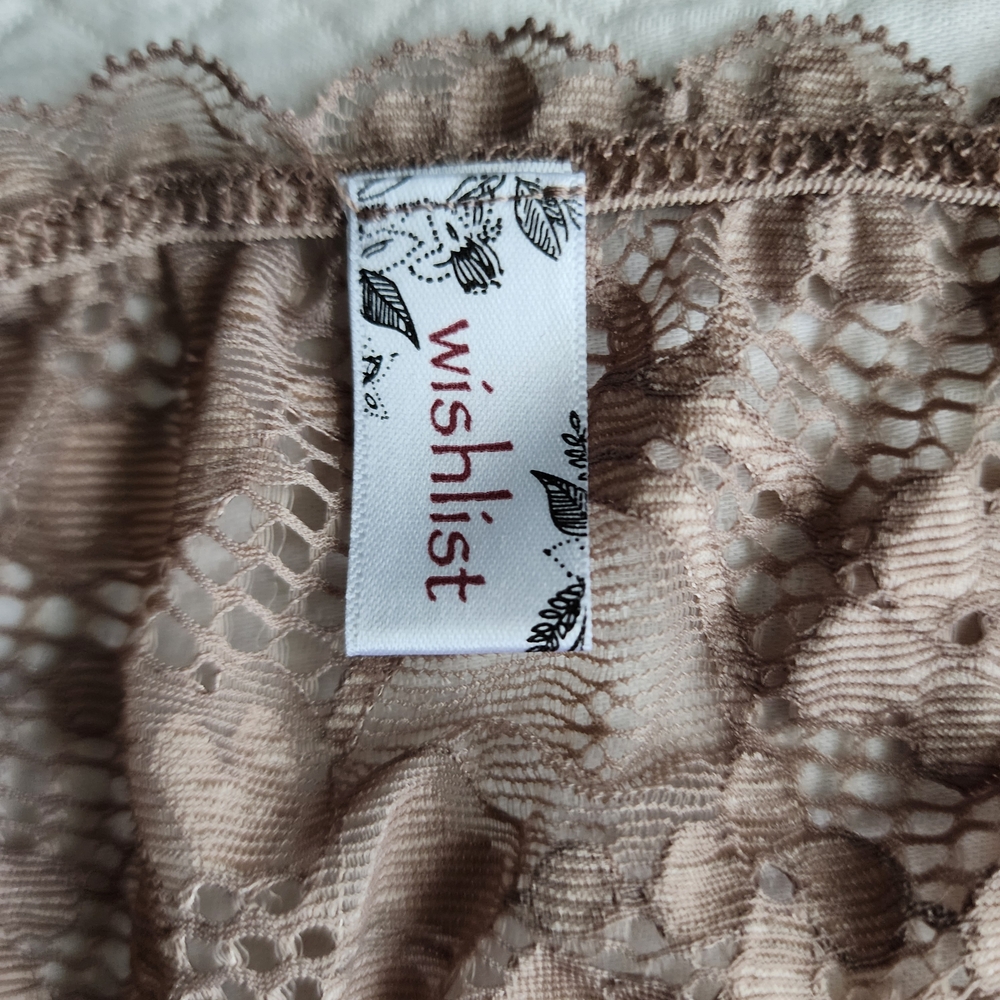 Wishlist NewLace Bralette in Tan - Picture 5 of 5